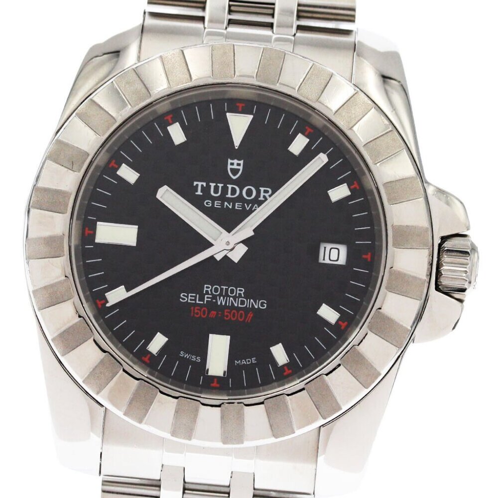 TUDOR Sports collection 20010 Date black Dial Automatic Men's Watch_877483